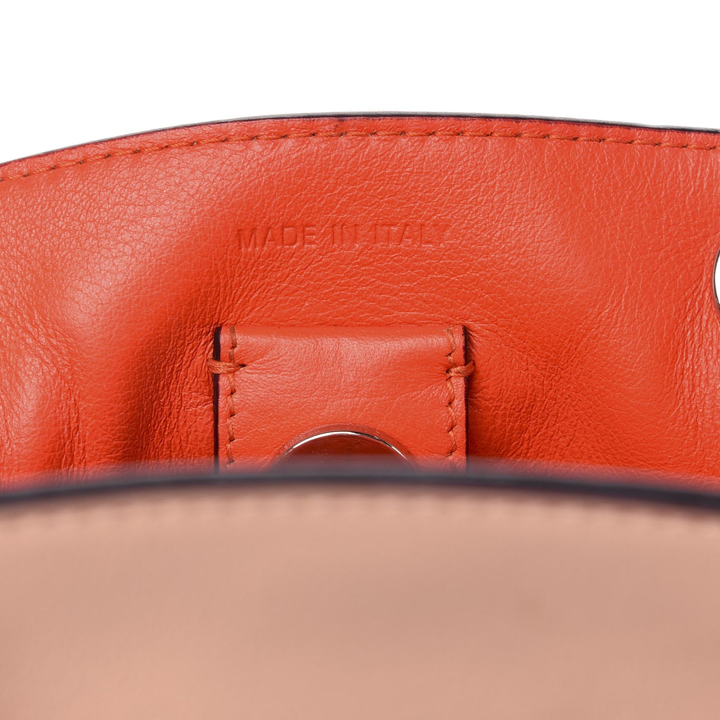 Smooth Calfskin Medium Tri-Color Diorissimo Tote Pink Fuchsia Orange