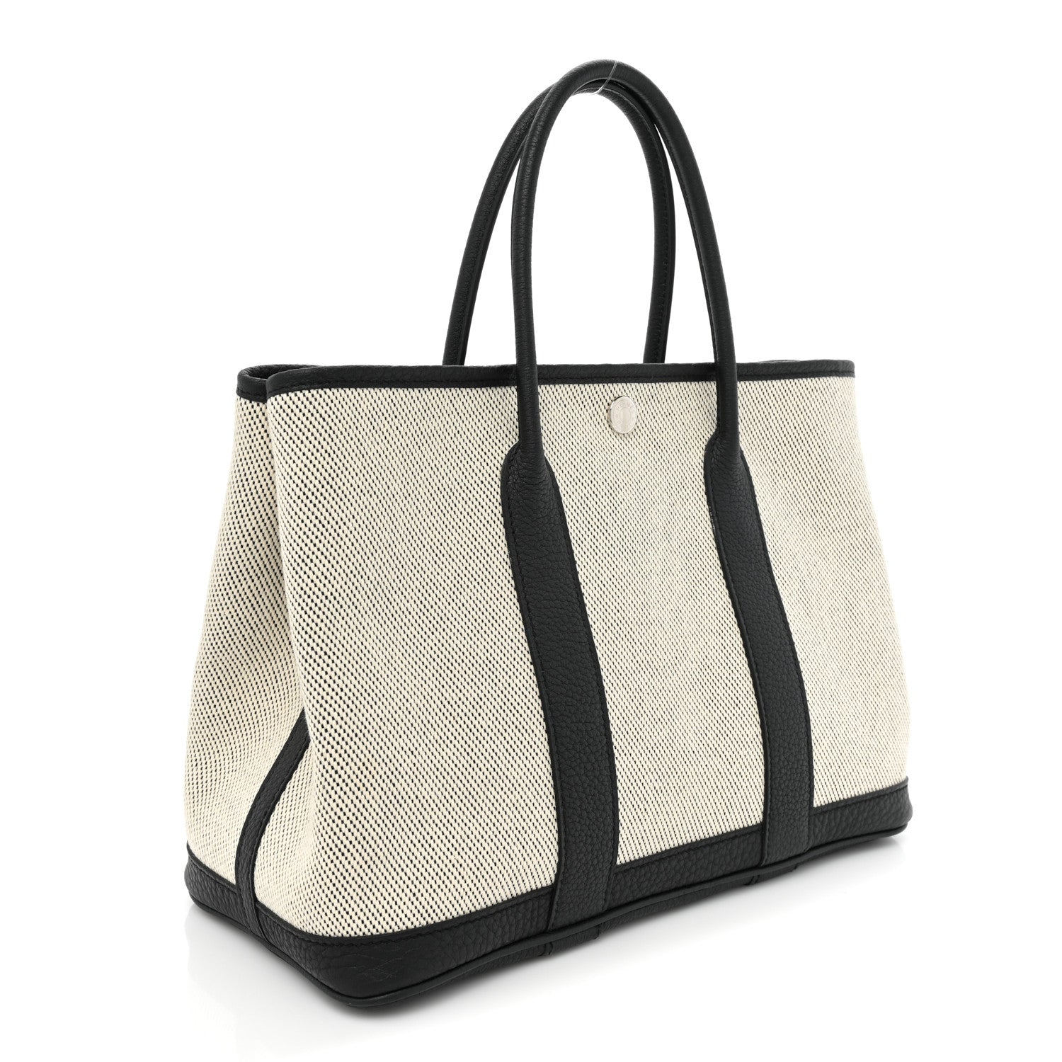 Hermes Toile Negonda Garden Party 30 TPM Black Ecru 3 of 12
