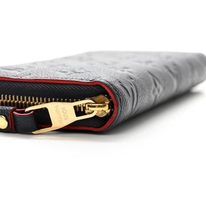 Louis Vuitton Empreinte Zippy Wallet Marine Rouge 9 of 11