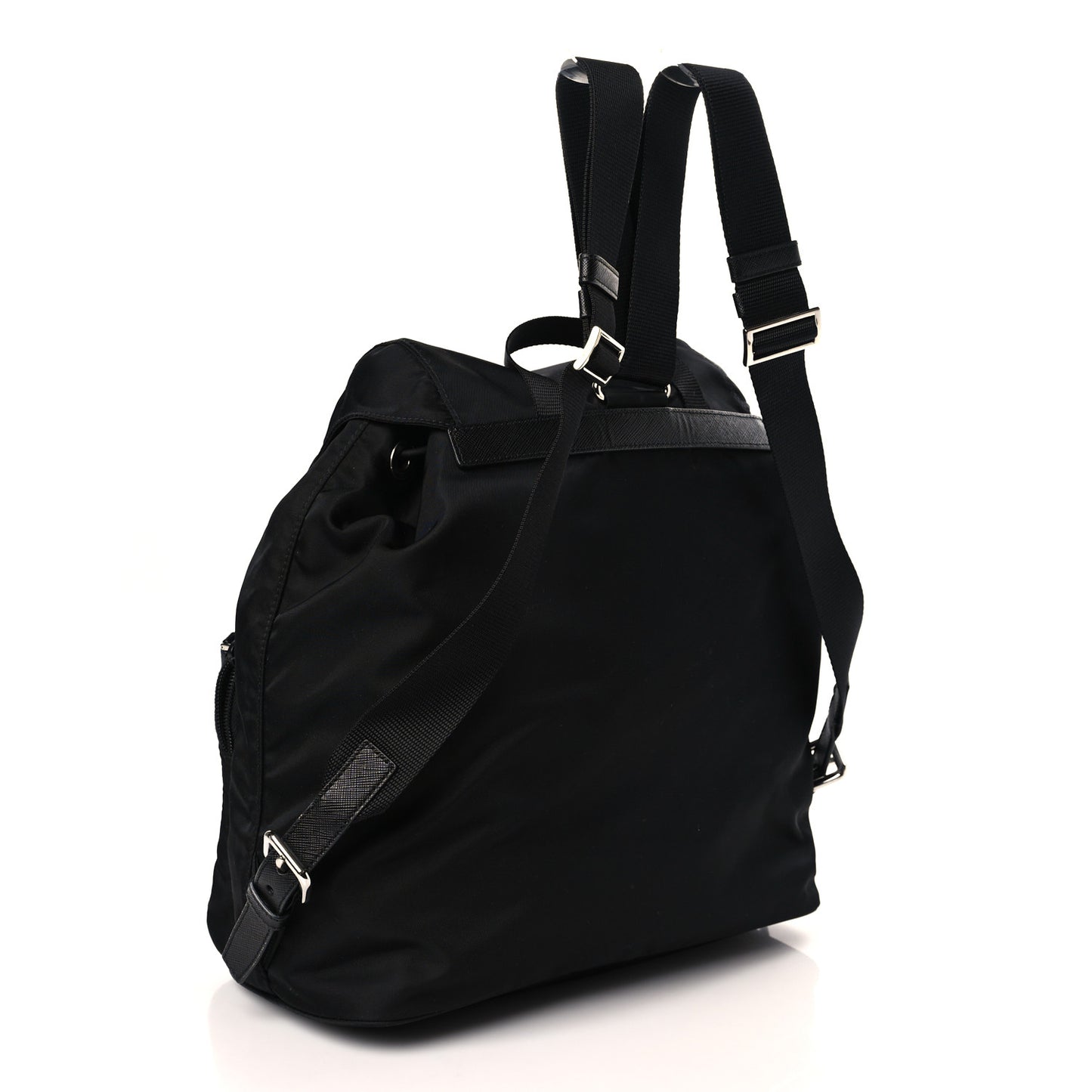 Nylon Vela Large Backpack Black