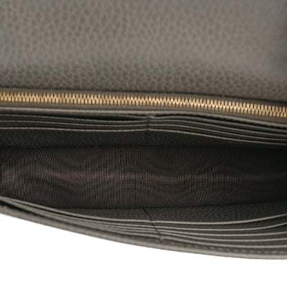 Gucci Dollar Calfskin Interlocking G Chain Wallet Loess 6 of 12