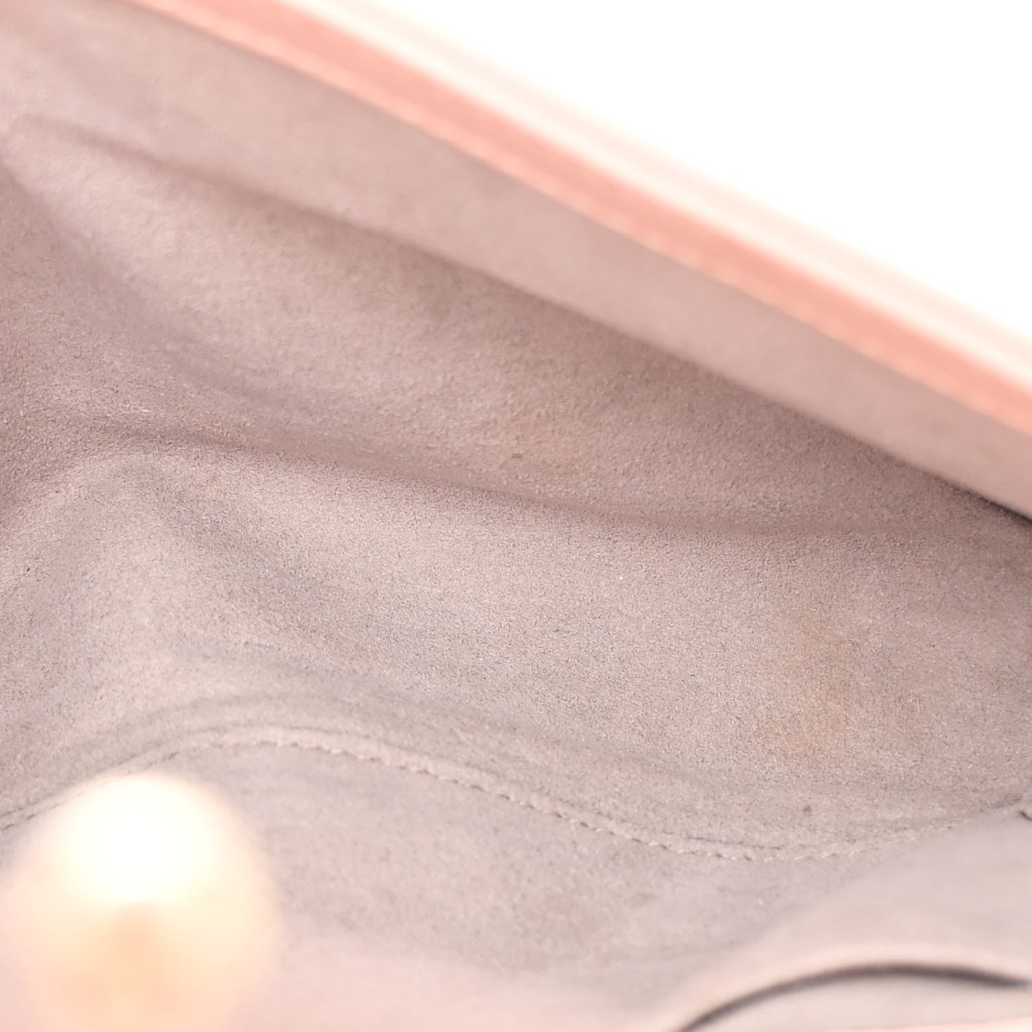Gucci Calfskin Matelasse Mini GG Marmont Shoulder Bag Perfect Pink 5 of 11