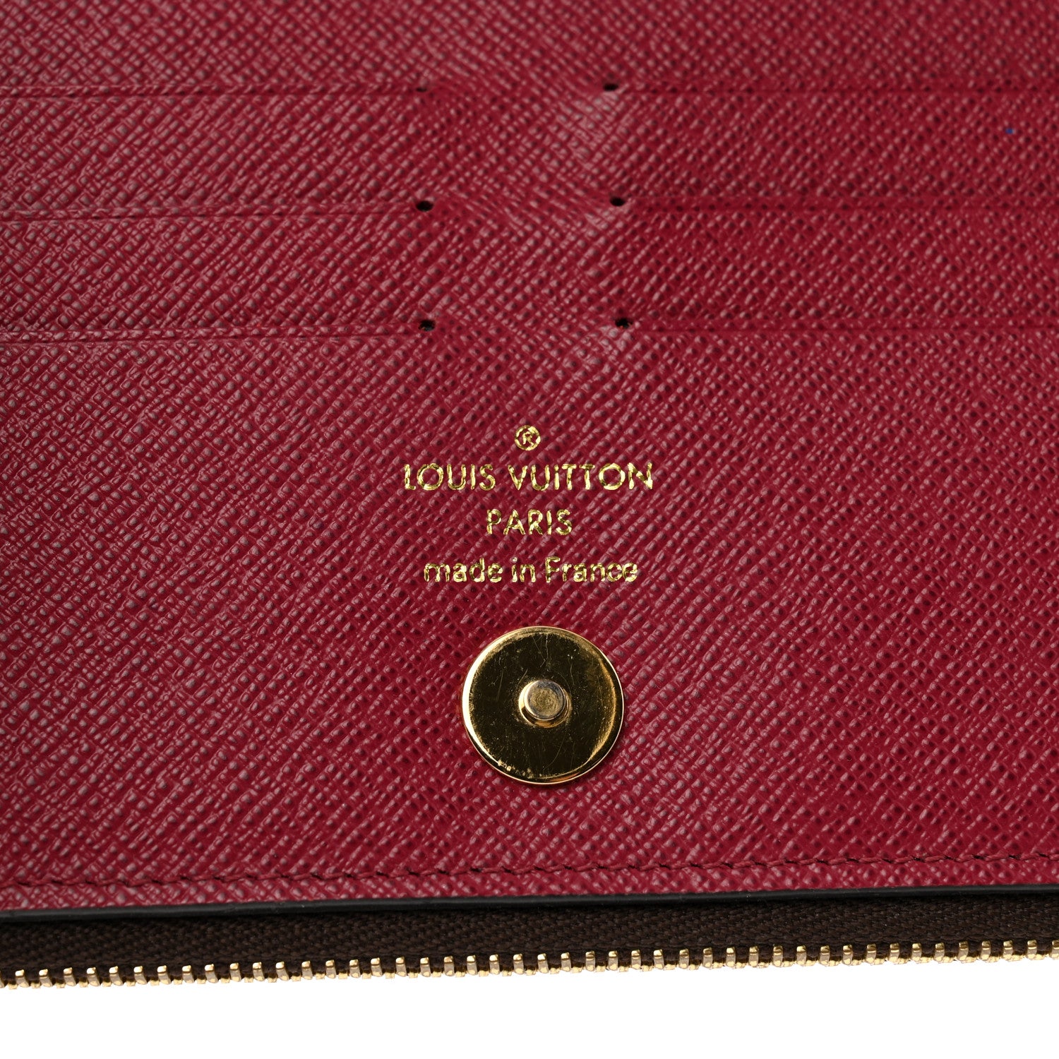 Louis Vuitton Monogram Adele Wallet Fuchsia 6 of 7