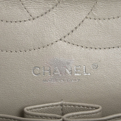 Chanel Metallic Lambskin Quilted 2.55 Reissue 227 Flap Silver 7 of 9