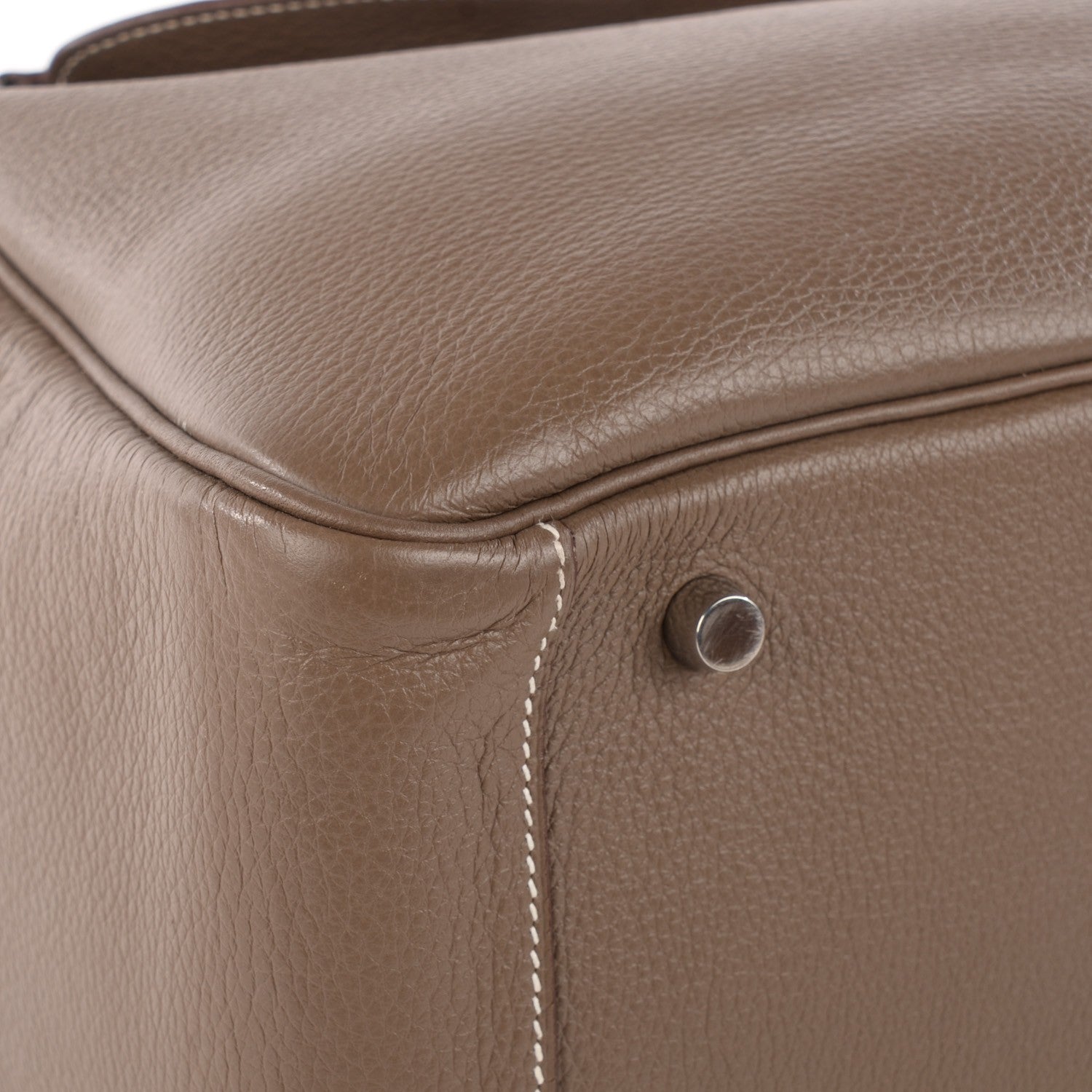 Hermes Taurillon Clemence Lindy 34 Etoupe 10 of 15