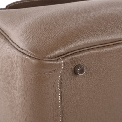 Hermes Taurillon Clemence Lindy 34 Etoupe 10 of 15