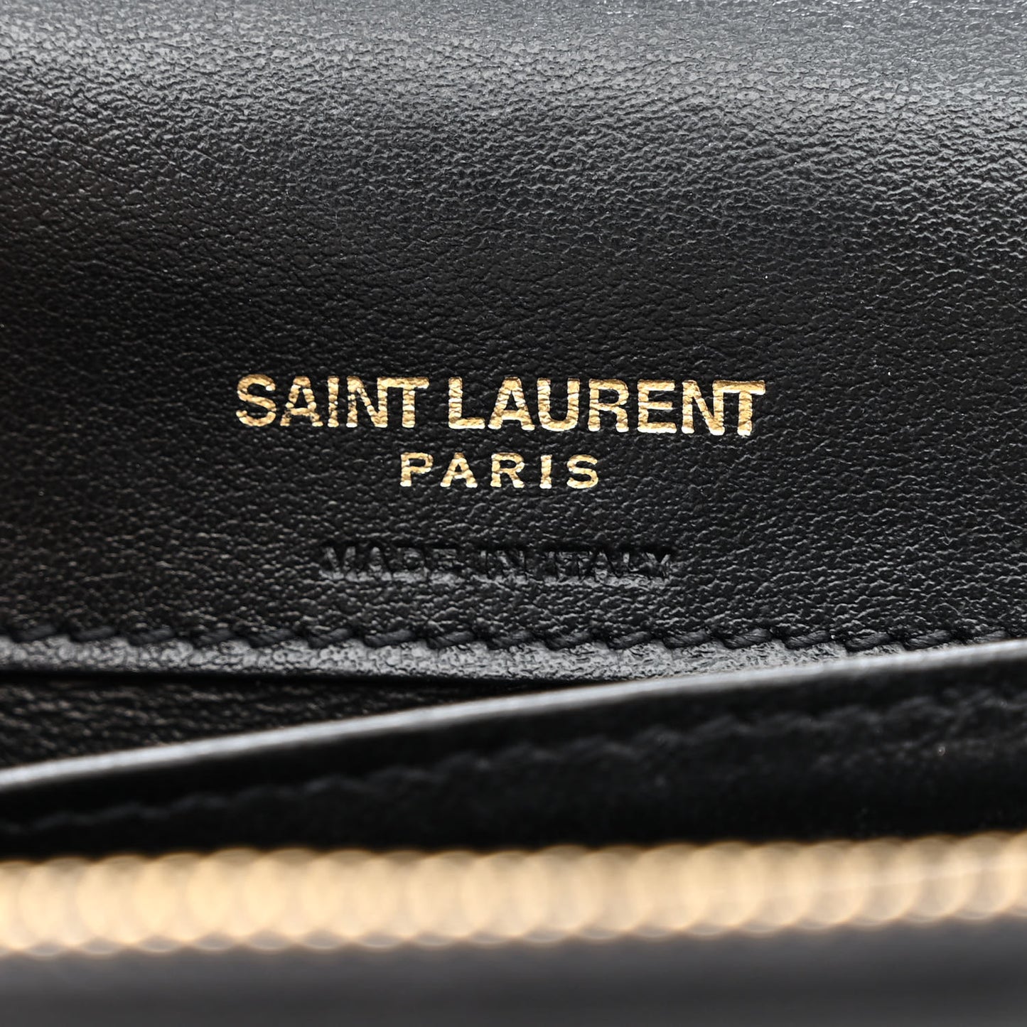 Smooth Calfskin Monogram Kate Belt Bag Black