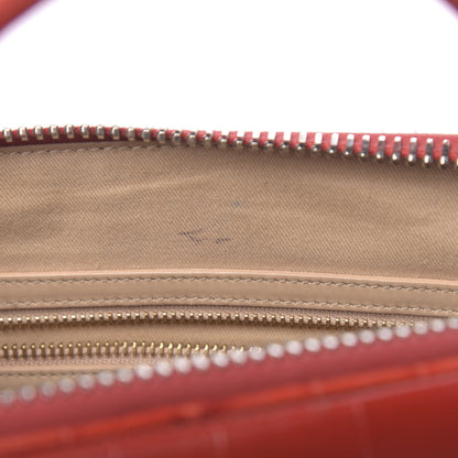 Givenchy Calfskin Crocodile Embossed Medium Antigona Red 17 of 17