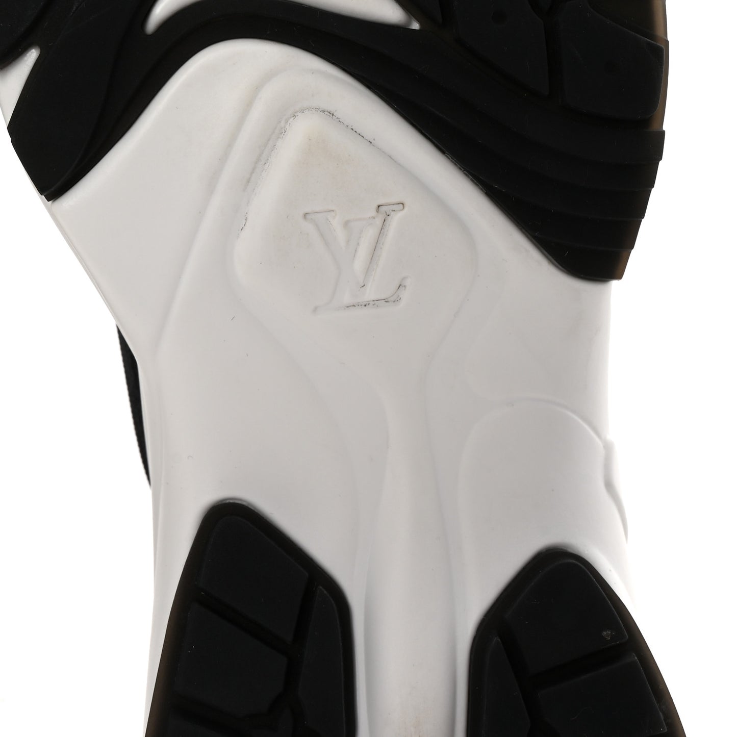 Monogram Calfskin Run 55 Sneakers 39 Black
