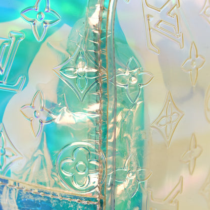 Louis Vuitton PVC Monogram Keepall Bandouliere 50 Iridescent Prism 12 of 13