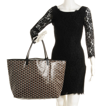 Goyard Goyardine Saint Louis GM Black 2 of 8