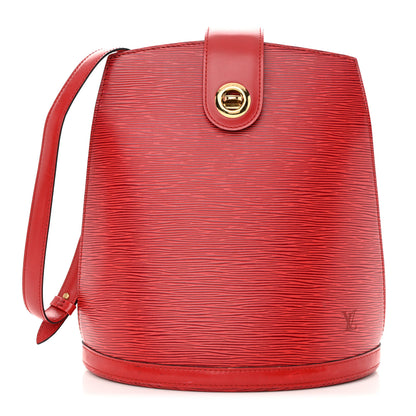 Louis Vuitton Epi Cluny Castillan Red 1 of 15
