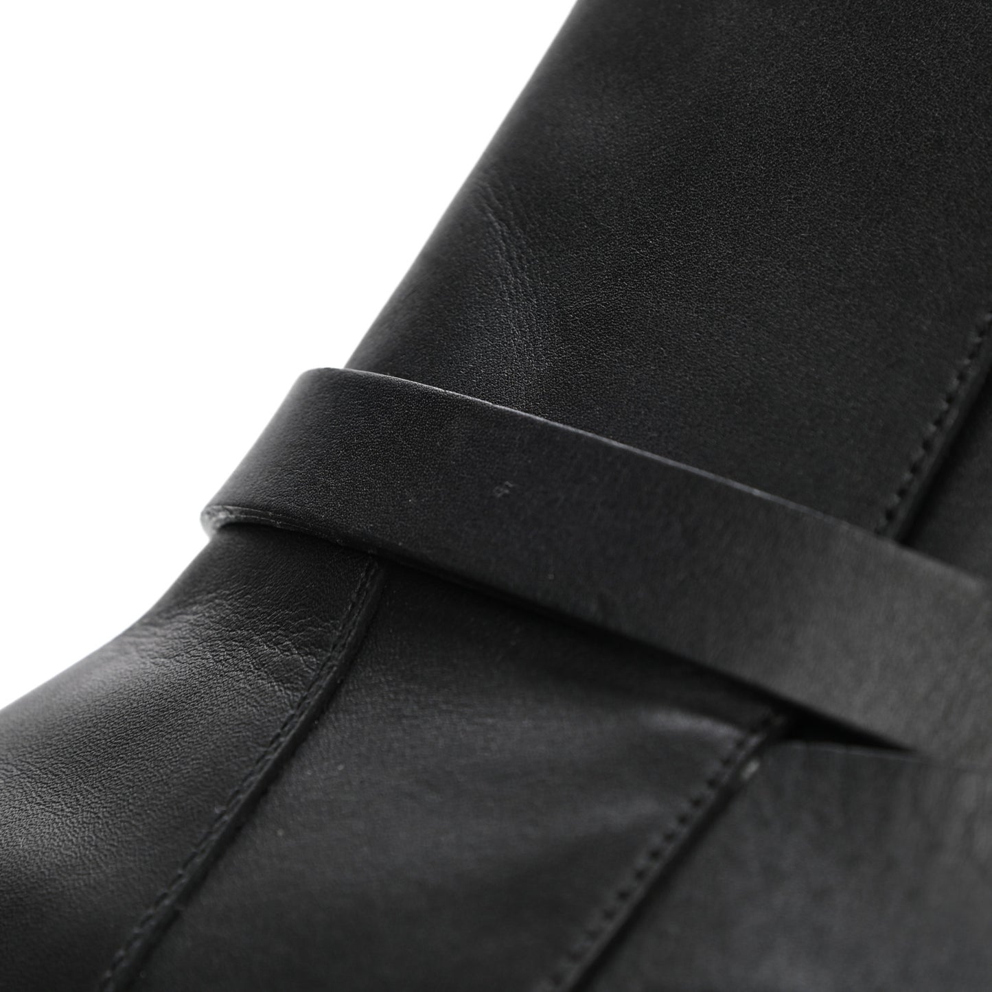 Calfskin Neo Low Boots 36.5 Black