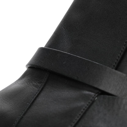 Hermes Calfskin Neo Low Boots 36.5 Black 10 of 13