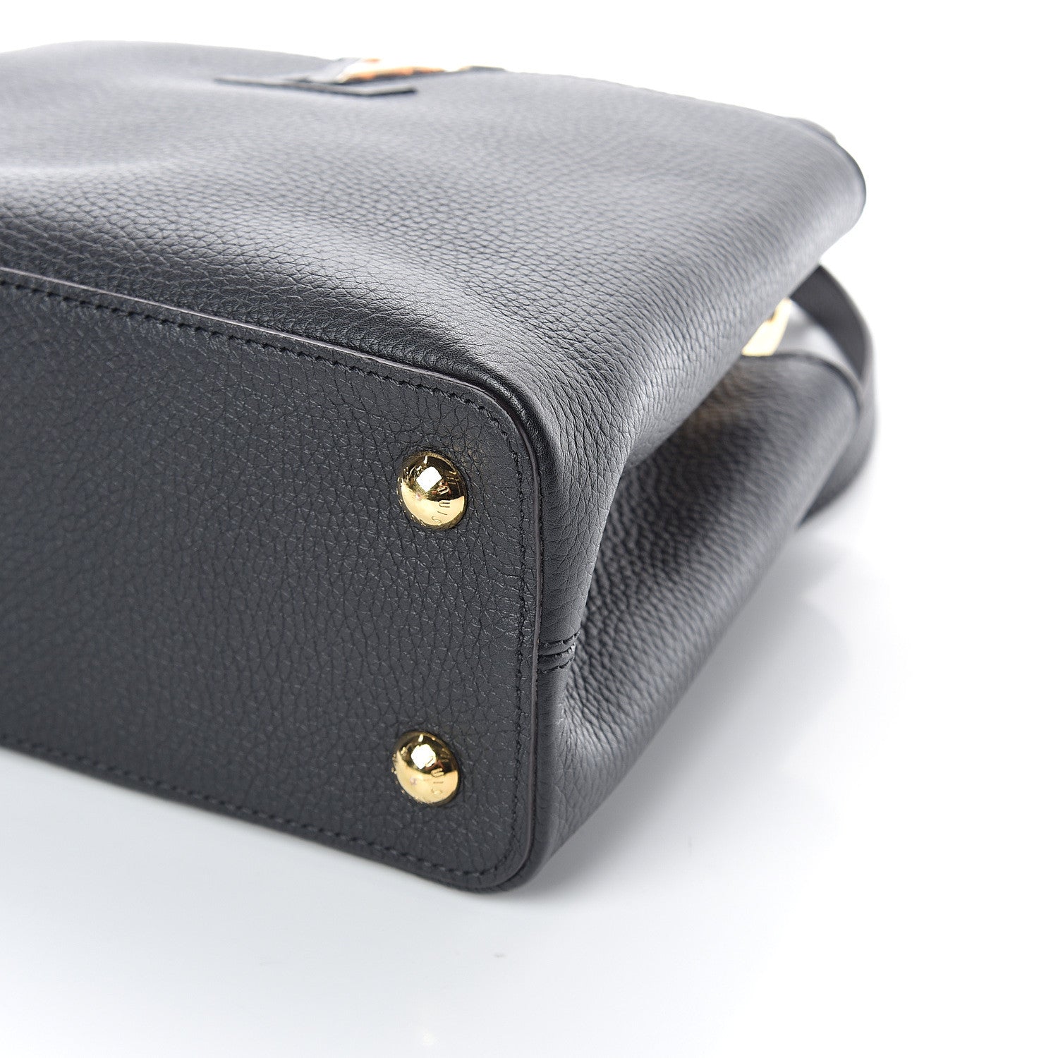 Louis Vuitton Taurillon Capucines PM Black 8 of 8