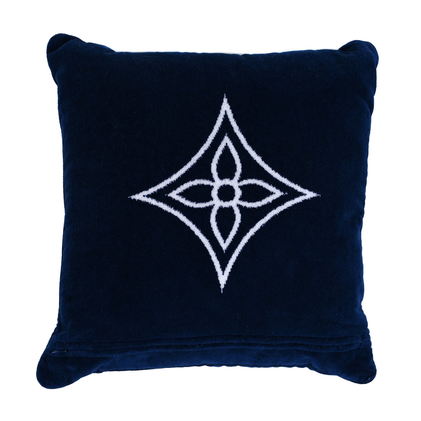 Cotton Beach Cushion Pillow Blue