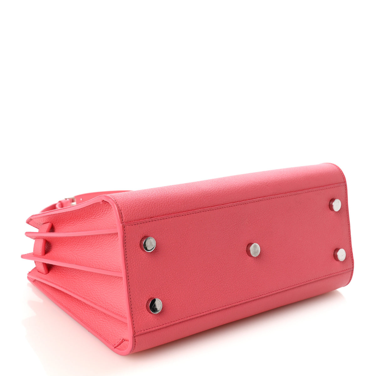 Saint Laurent Grained Calfskin Baby Sac De Jour Rose Clair 4 of 10
