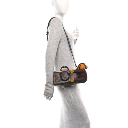 Louis Vuitton Monogram Monkey Puppet LV Friends Keepall XS 2 of 10