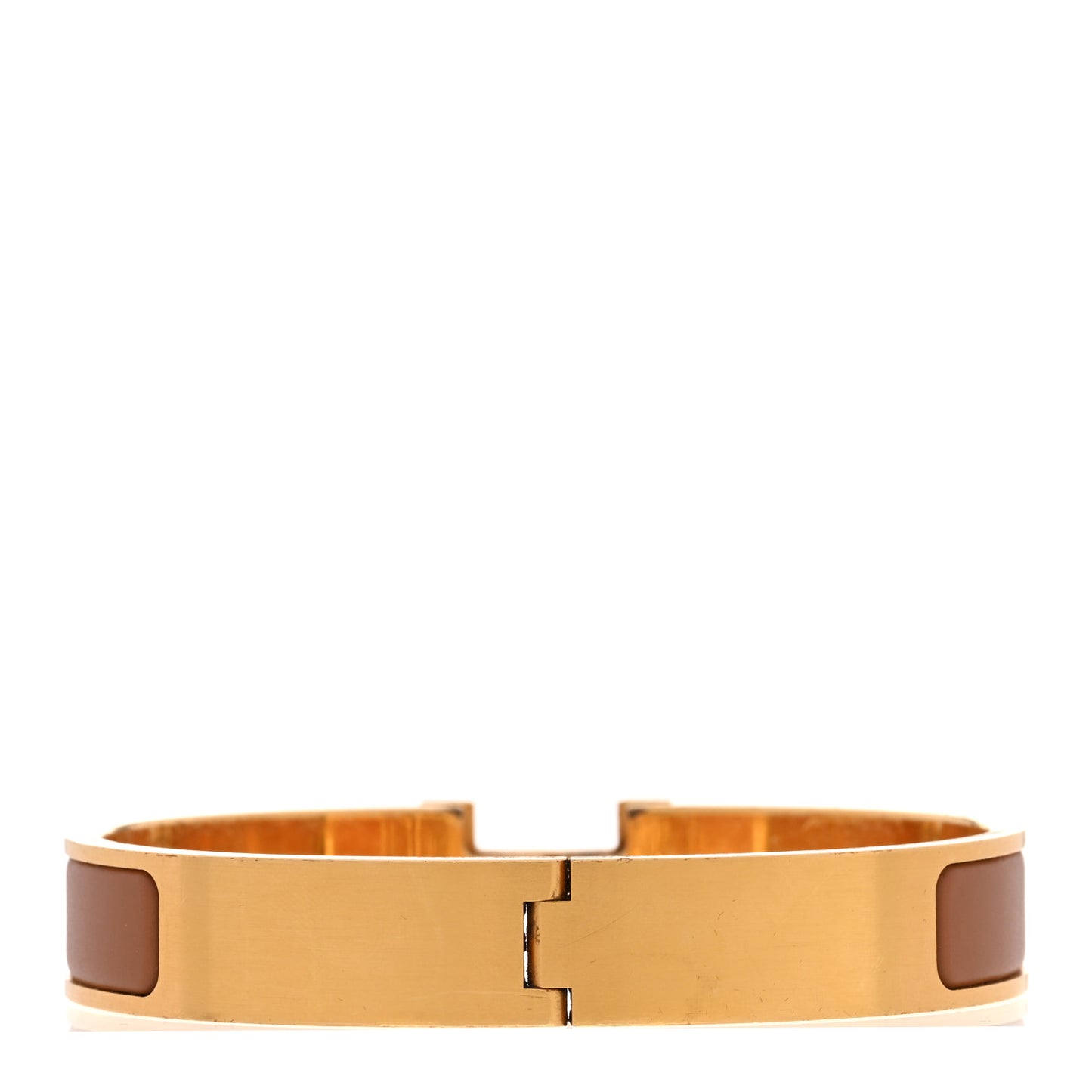 Matte Enamel Narrow Clic Clac HH Bracelet T4 Gold