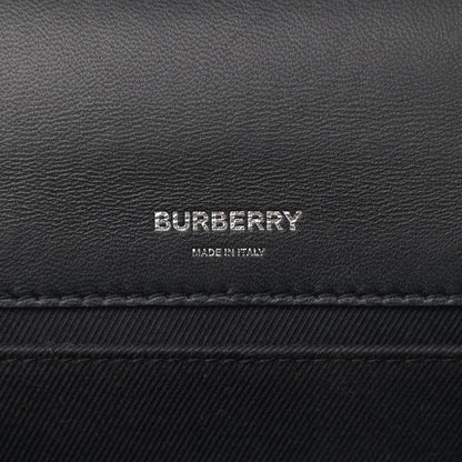 Burberry Patent Kingdom Flap Crossbody Black 6 of 13