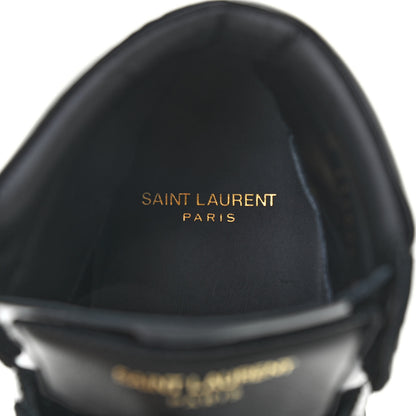 Saint Laurent Patent Court Classic SL/10H High Top Sneakers 43 Black 7 of 9
