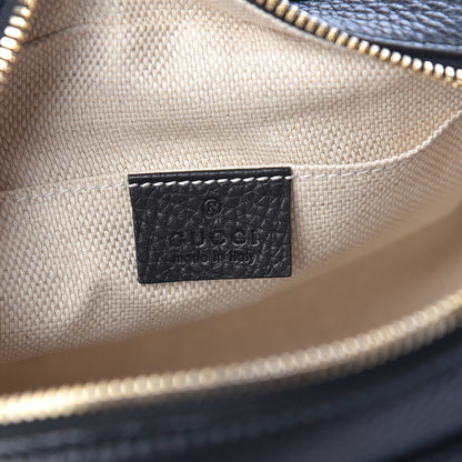 Gucci Pebbled Calfskin Small Soho Disco Bag Black 6 of 10