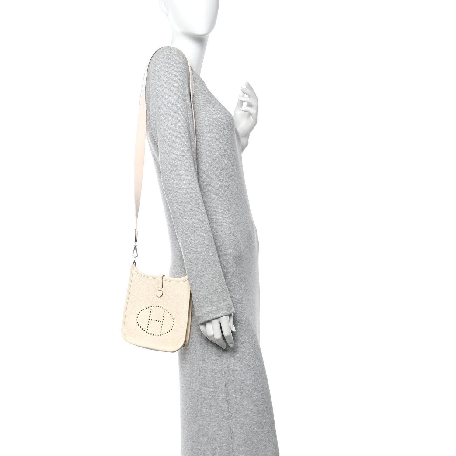 Hermes Taurillon Clemence Evelyne TPM Nata 2 of 10