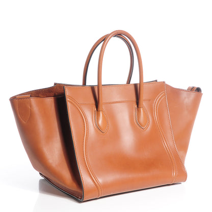 Celine Natural Calfskin Medium Phantom Luggage Tan 3 of 7