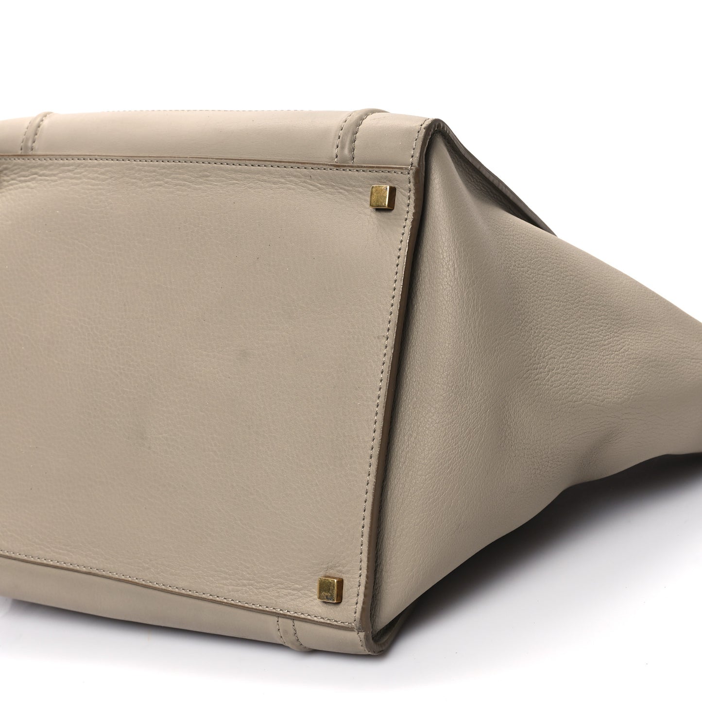 Smooth Calfskin Medium Phantom Luggage Taupe