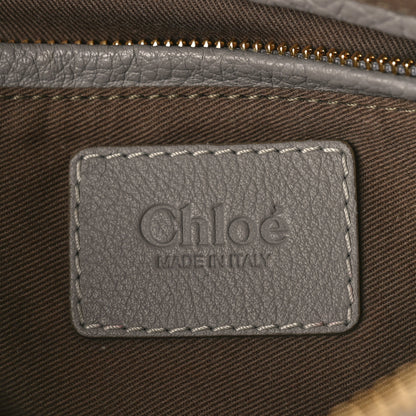 Chloe Calfskin Small Marcie Satchel Cashmere Grey 6 of 8