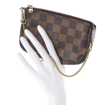 Louis Vuitton Damier Ebene Mini Pochette Accessories 2 of 6