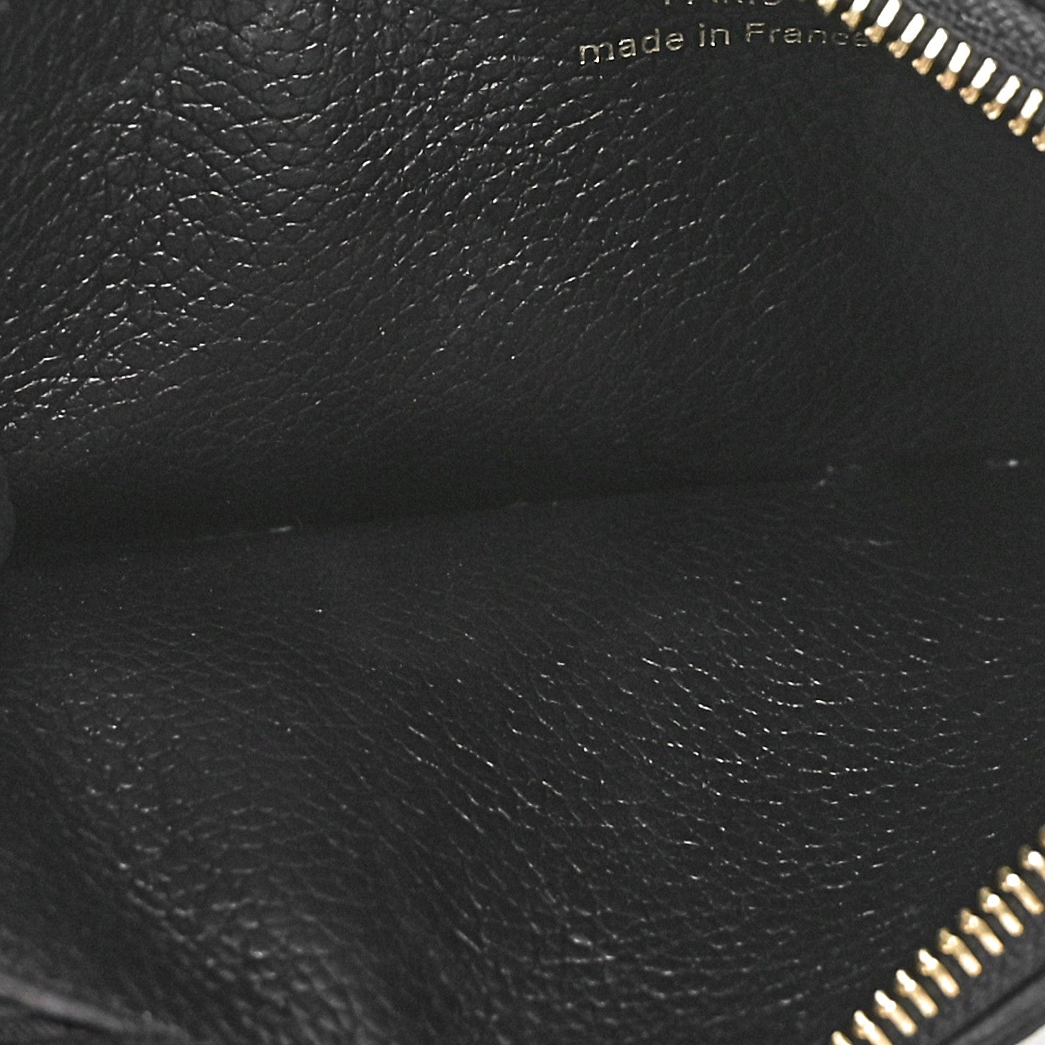 Louis Vuitton Empreinte Monogram Zipped Romy Card Holder Black 5 of 7