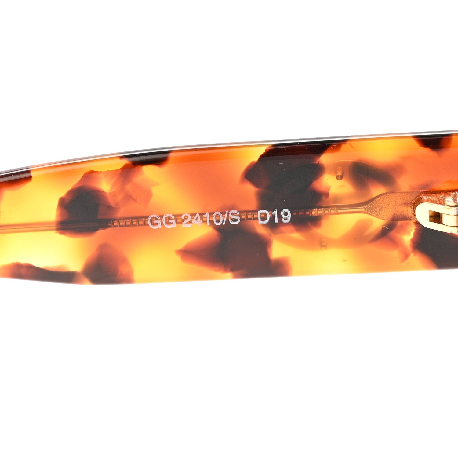 Gucci Acetate Round Sunglasses GG2410S Havana 6 of 6