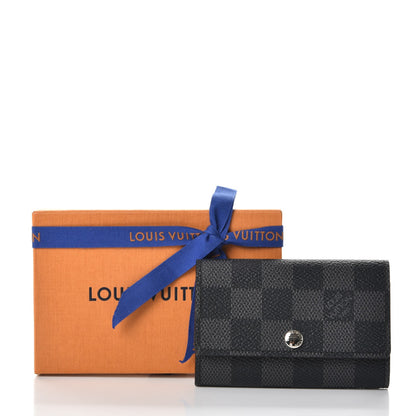 Louis Vuitton Damier Graphite Multicles 6 Key Holder 8 of 8