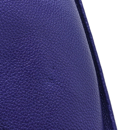 Hermes Taurillon Clemence Evelyne III PM Iris 10 of 10