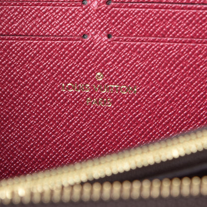 Louis Vuitton Monogram Clemence Wallet Fuchsia 6 of 9