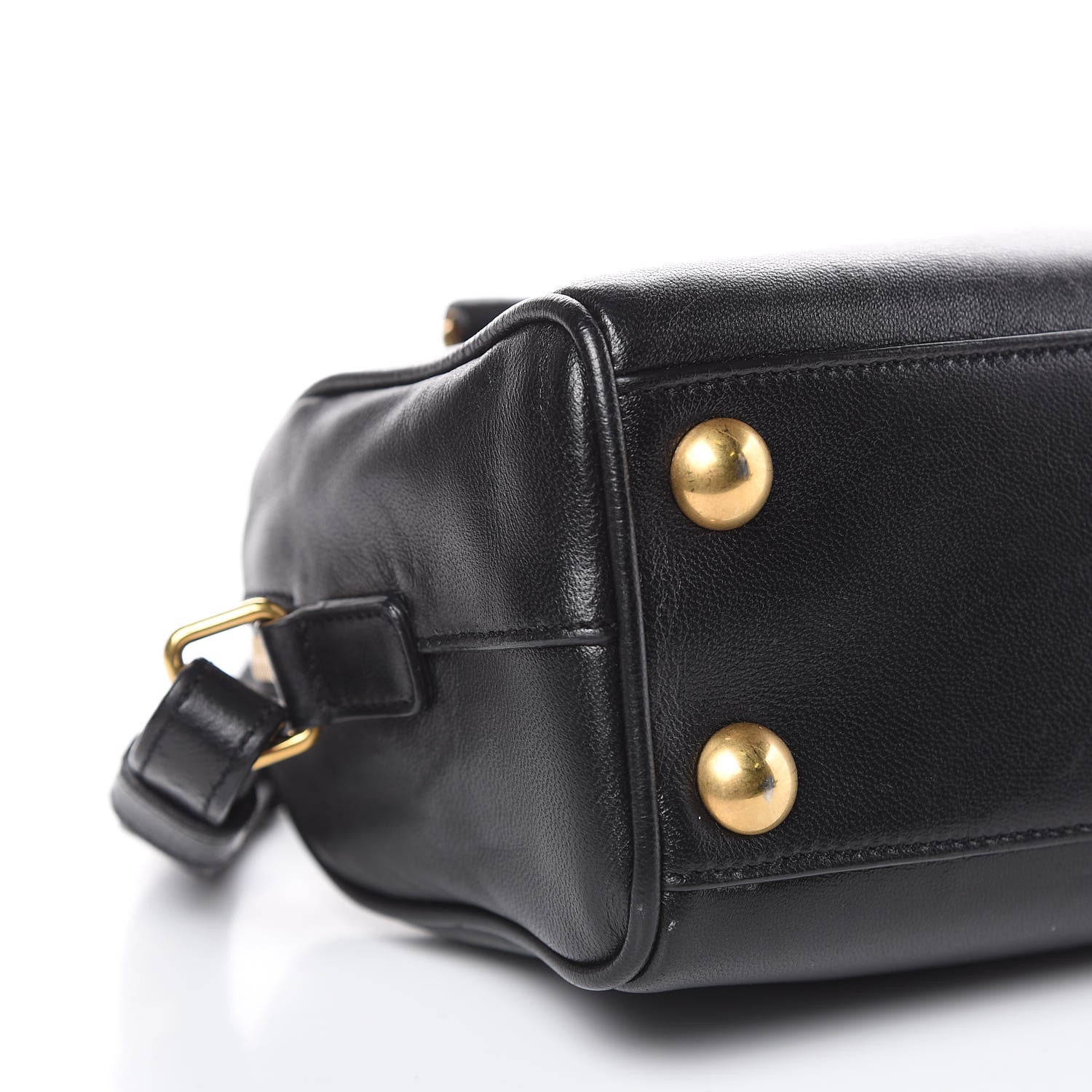 Saint Laurent Lambskin Toy Classic Duffle Black 9 of 13