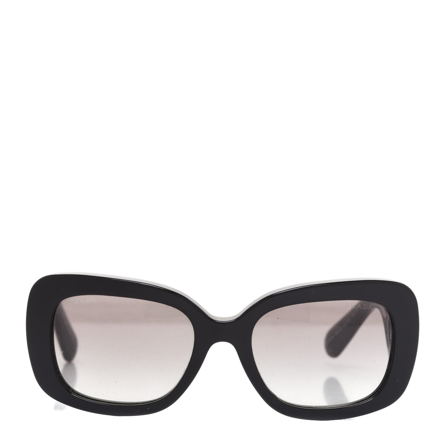 Prada Acetate Baroque Sunglasses SPR 27O Black 2 of 7