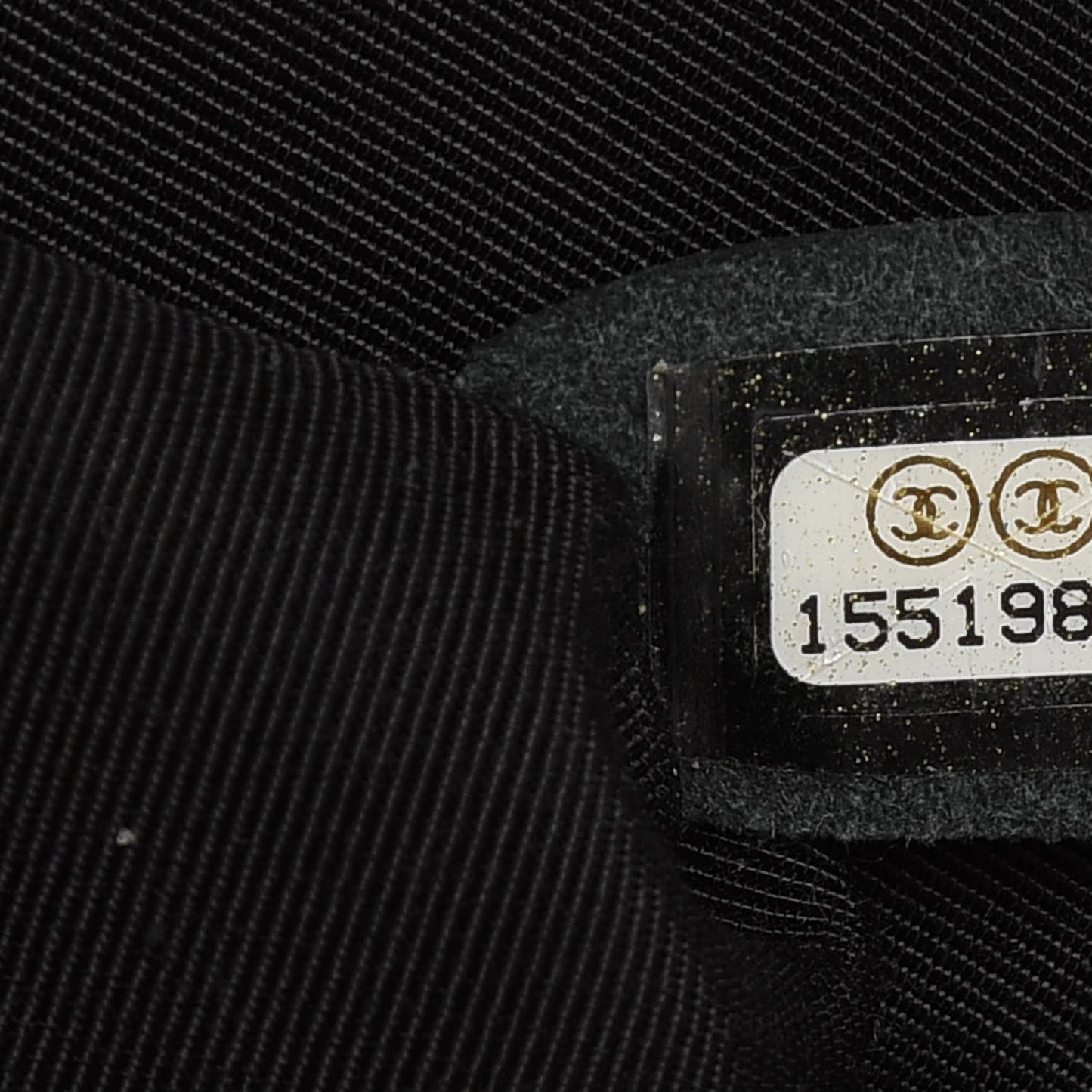 Jersey Quilted Mini Flap Black