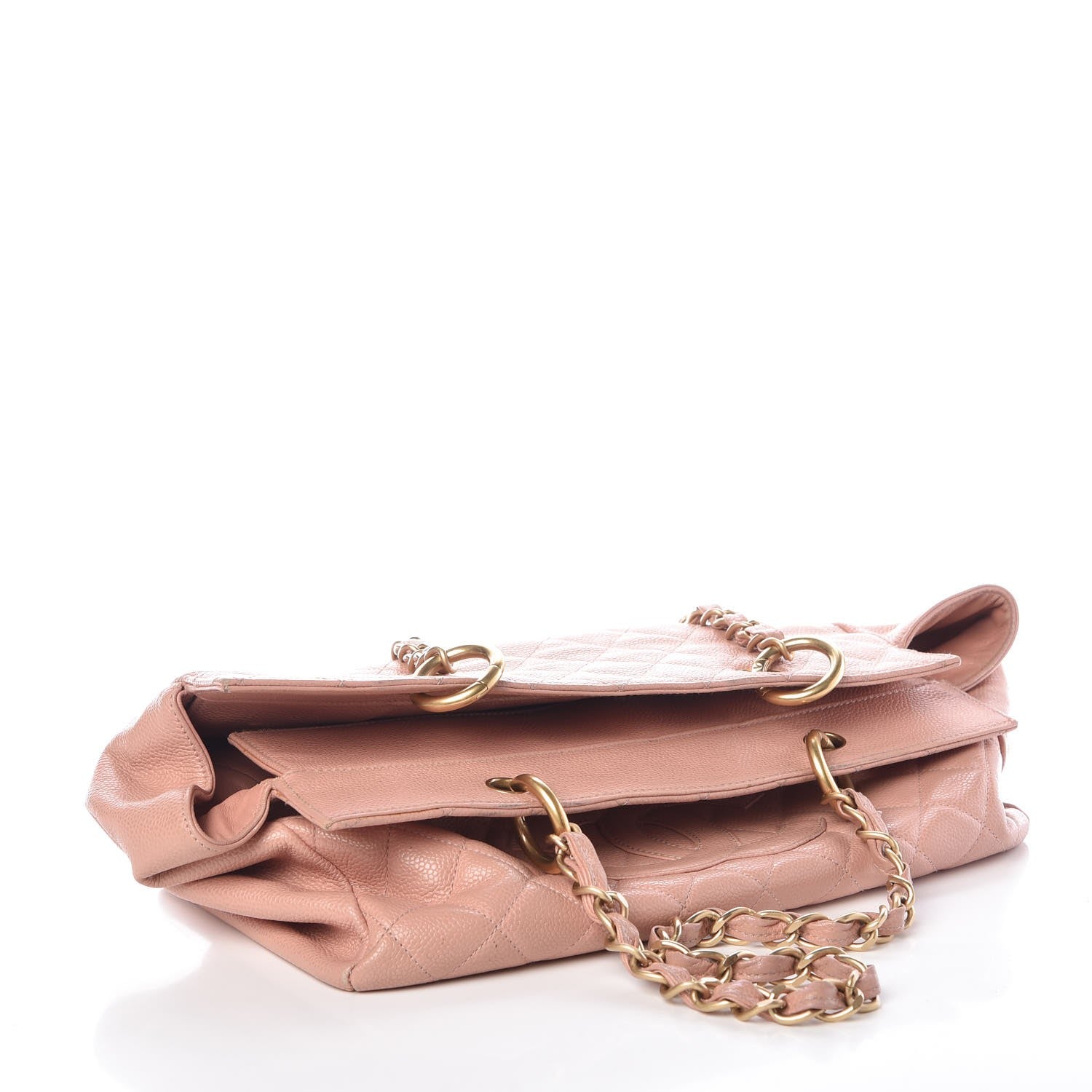 Chanel Caviar Quilted Grand Timeless Tote GTT Pink 18 of 18