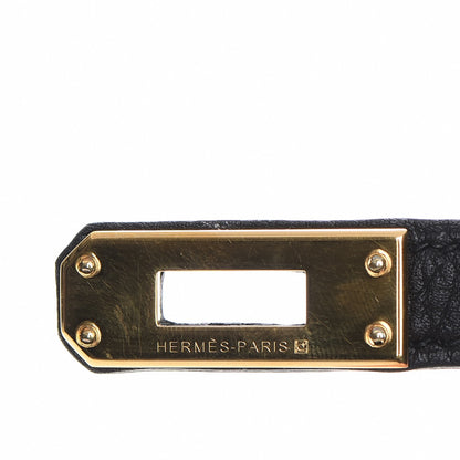 Hermes Togo Birkin 25 Black 16 of 27
