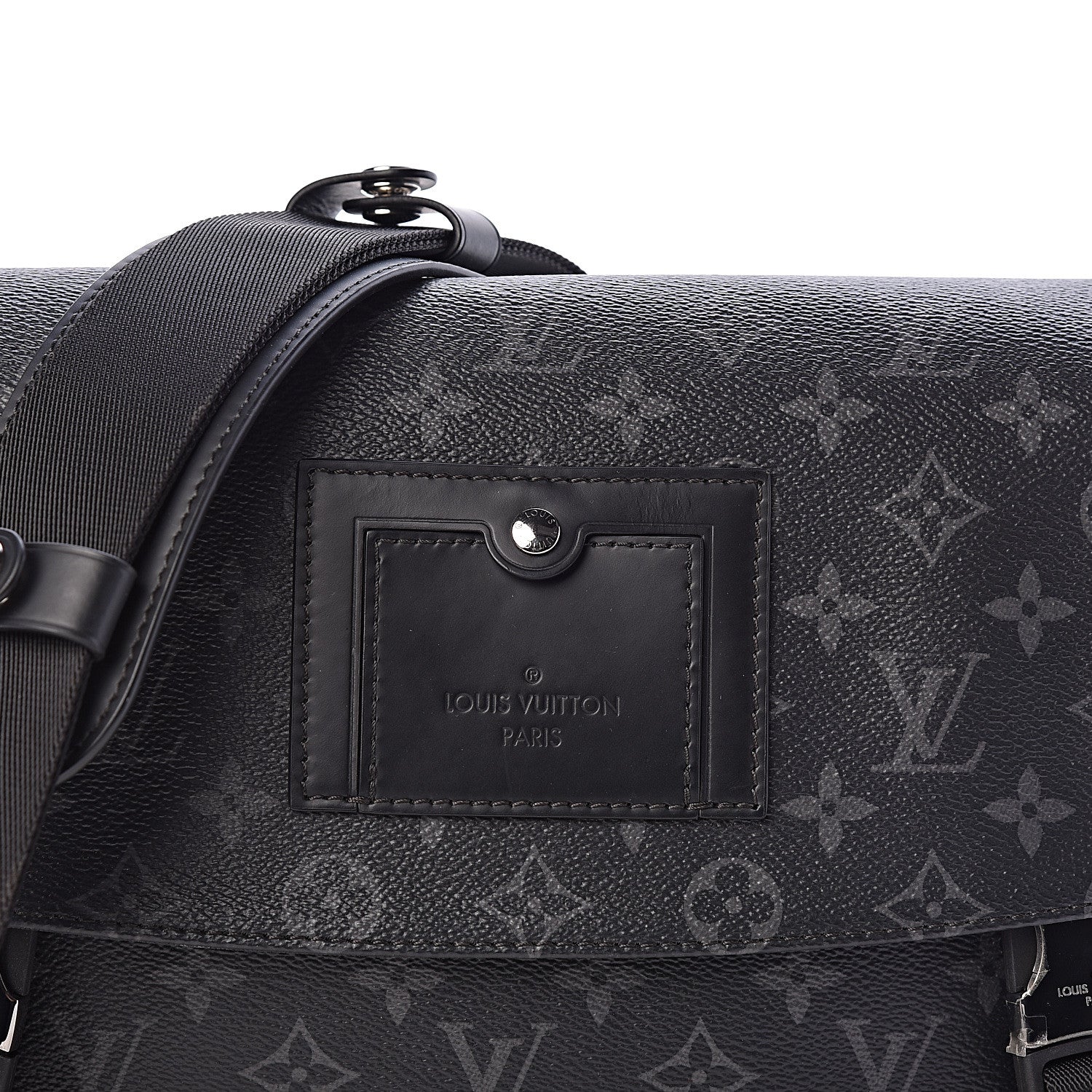 Louis Vuitton Monogram Eclipse Voyager PM Messenger 7 of 9