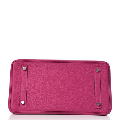 Hermes Togo Birkin 30 Rose Pourpre 6 of 13