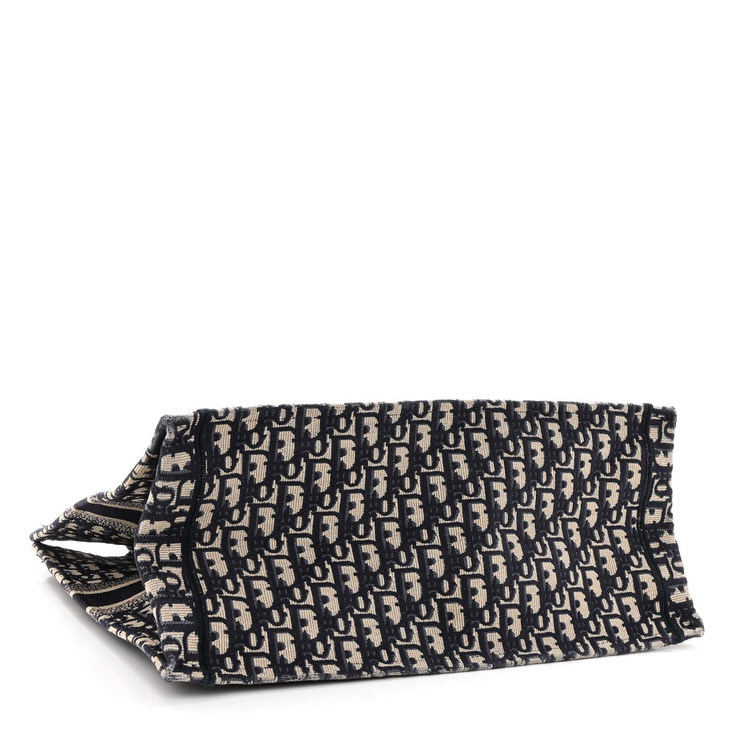 Oblique Book Tote Blue Multicolor