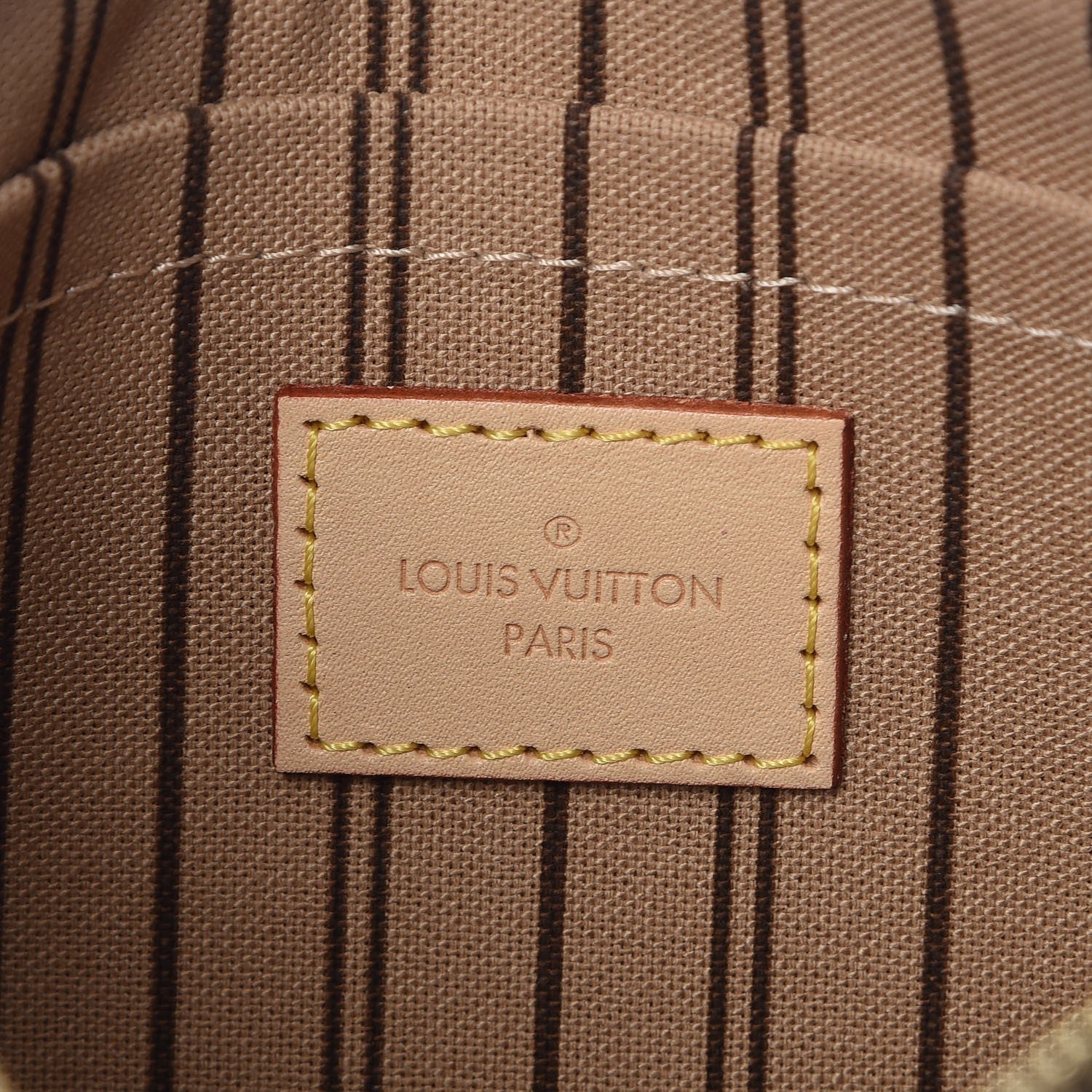 Louis Vuitton Monogram Neverfull MM GM Pochette 6 of 8