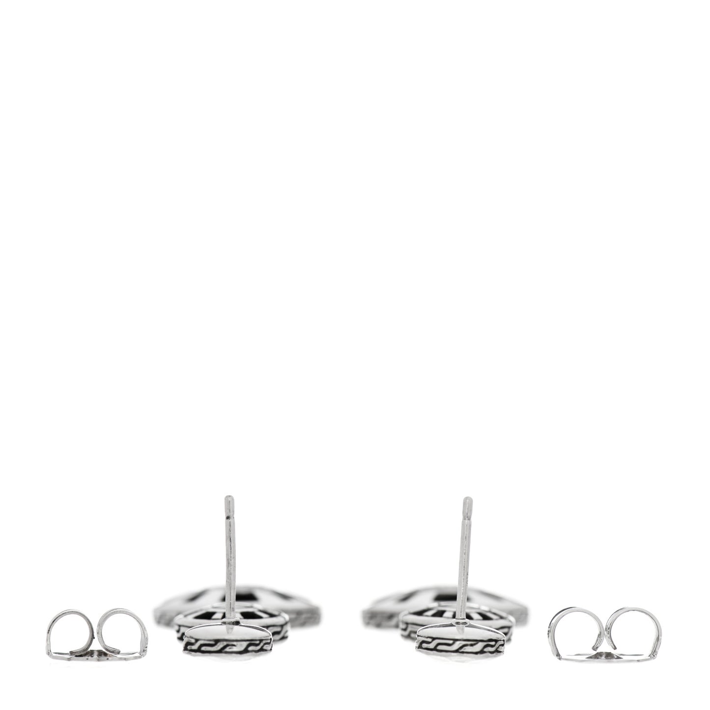 Sterling Silver Palu Triple Circle Drop Earrings