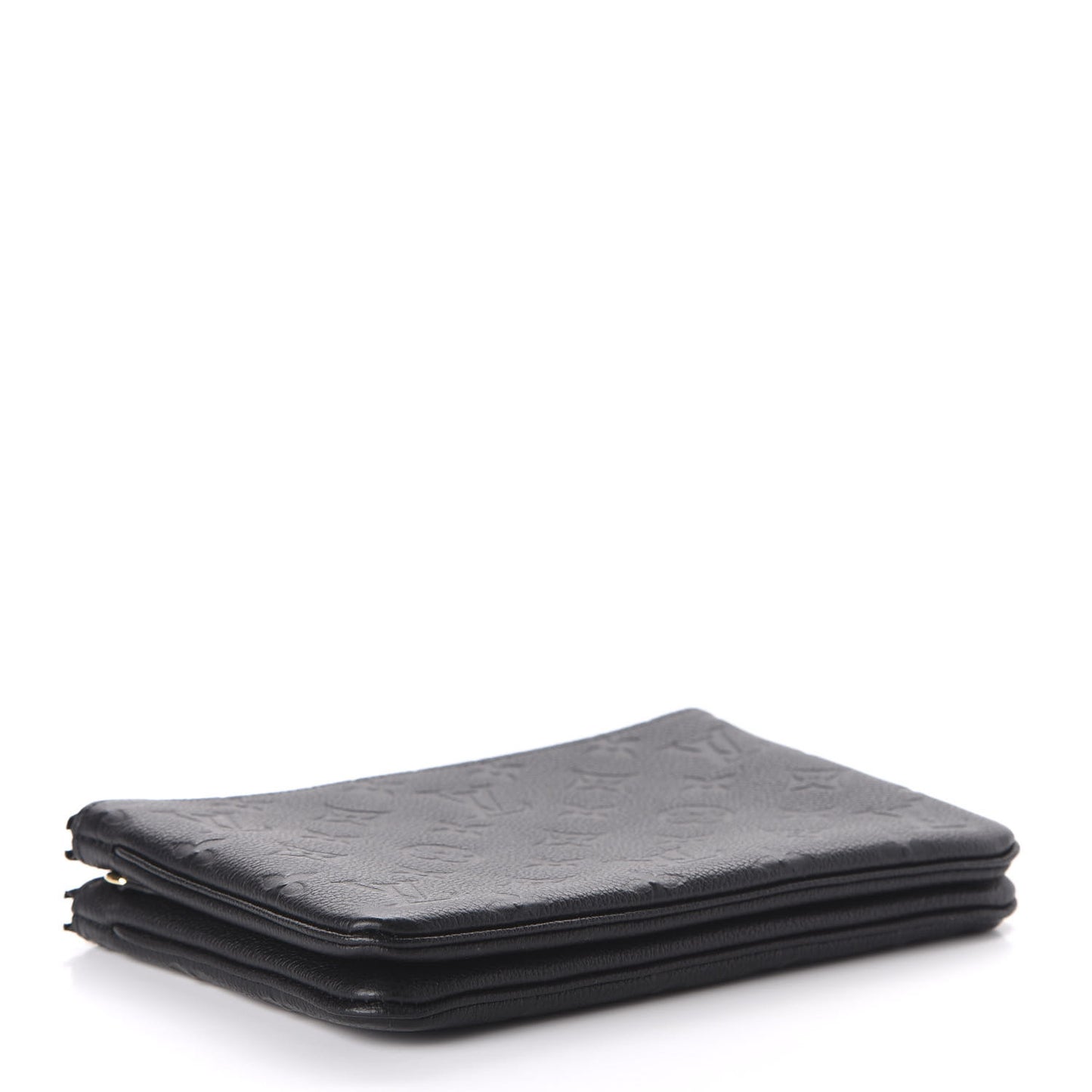 Empreinte Double Zip Pochette Black