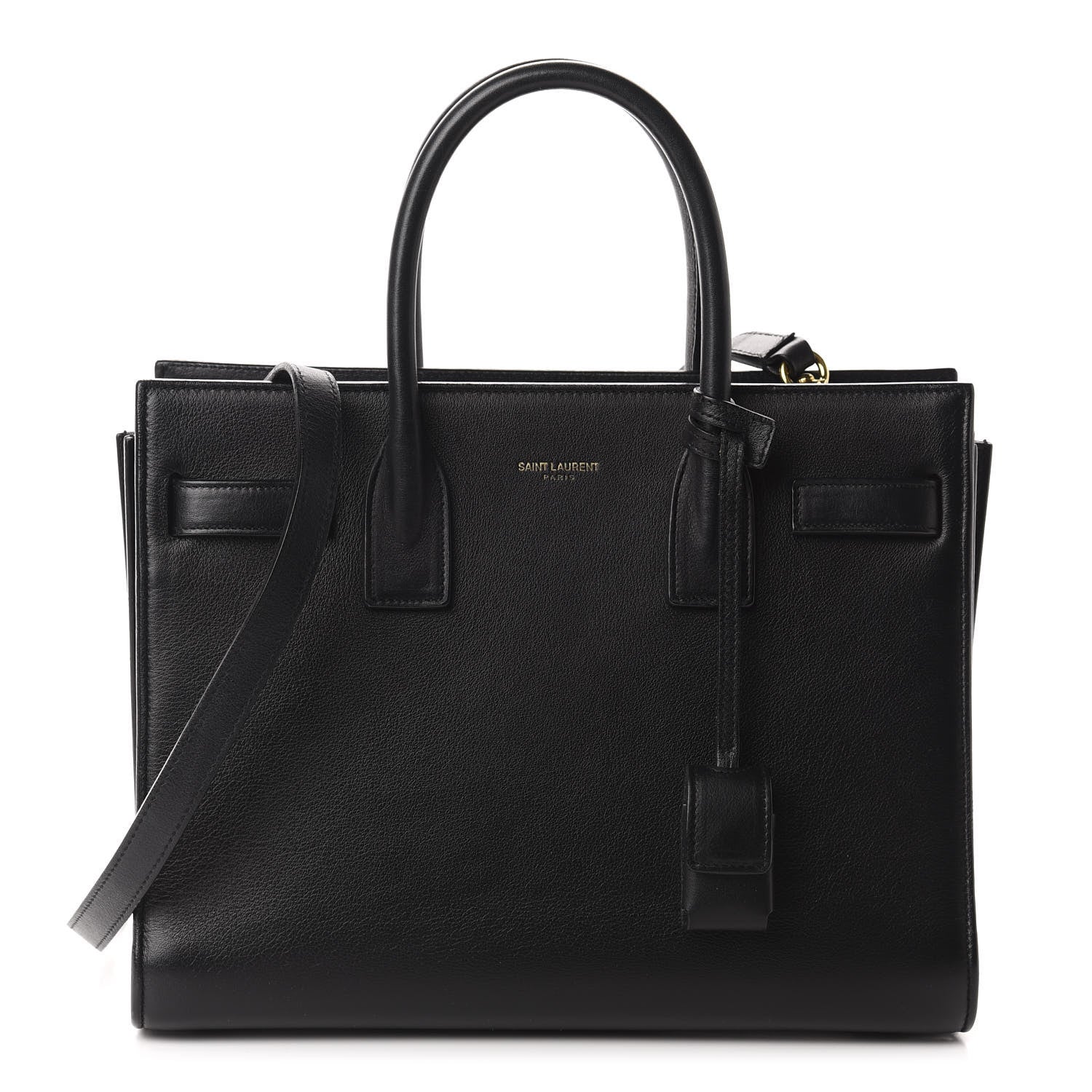 Saint Laurent Calfskin Baby Sac De Jour Black 1 of 9