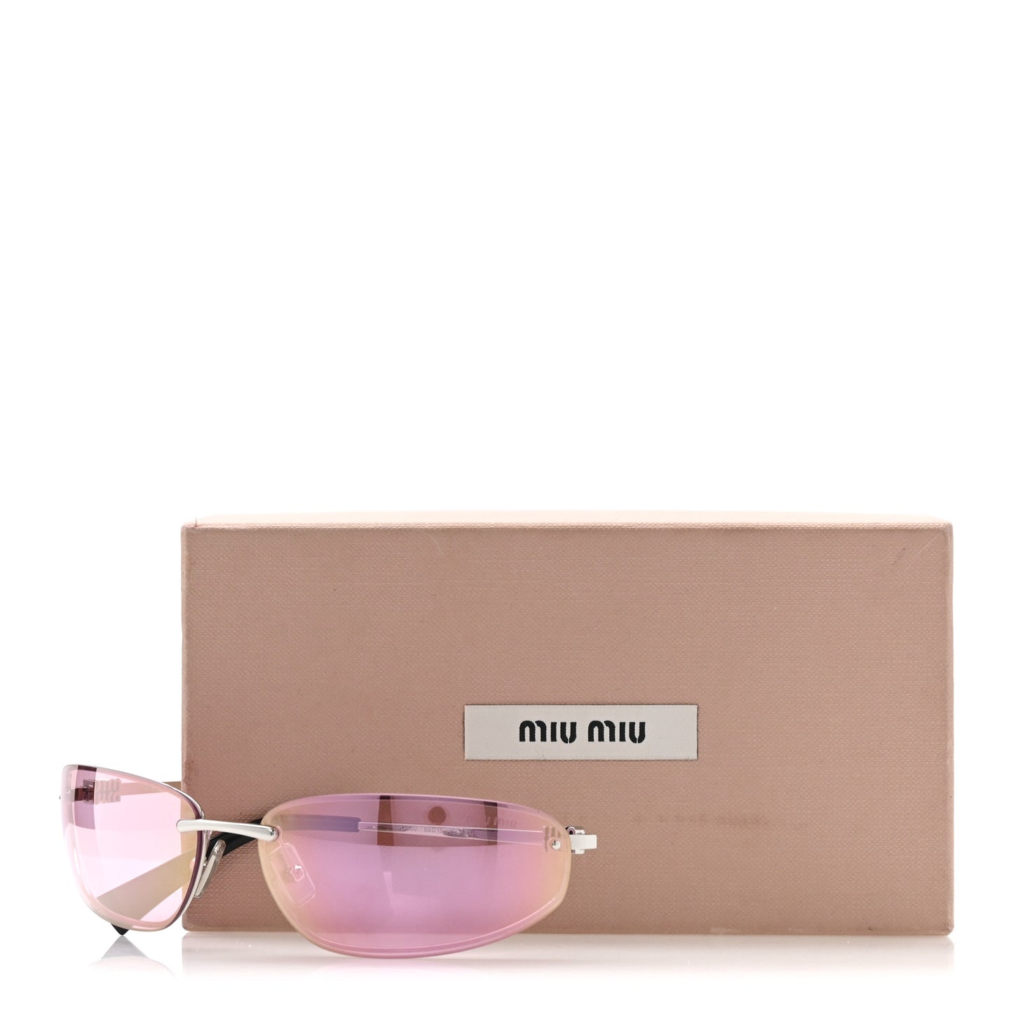 Metal Nocturne Sunglasses SMUA50 Pink Silver