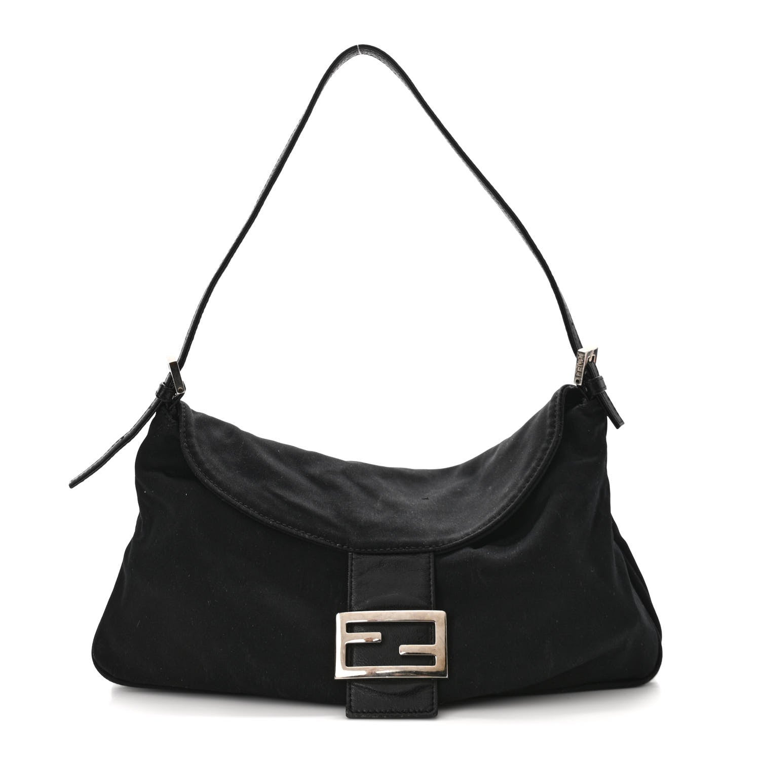 Fendi Neoprene Baguette Black 1 of 12